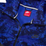 Nike Tech Windrunner Erkek Mavi Kapüşonlu Sweatshirt