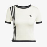 adidas Originals Knıtted 3S Beyaz Kadın T-Shirt
