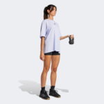 adidas Climacool Training Graphic Kadın Mor T-Shirt