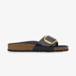 Birkenstock Madrid Big Buckle Nl High Shine Kadın Siyah Terlik