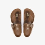 Birkenstock Gizeh Big Buckle Leoi Kadın Kahverengi Terlik