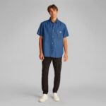 Calvin Klein Regular Denim Erkek  Gömlek