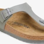 Birkenstock Gizeh Bf Saffiano Erkek Gri Terlik