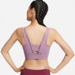 Nike Alate Ellipse Kadın Mor Bra