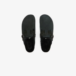 دمپایی مشکی مردانه برکنستاک بوستون تدی Vl