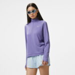 Nike Dri-Fit Pacer Kadın Mor Sweatshirt