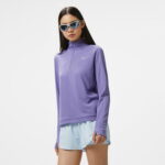 Nike Dri-Fit Pacer Kadın Mor Sweatshirt