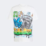 adidas Q12 Ts Street Erkek Beyaz T-Shirt