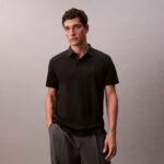 Calvin Klein Supima Erkek Siyah Polo