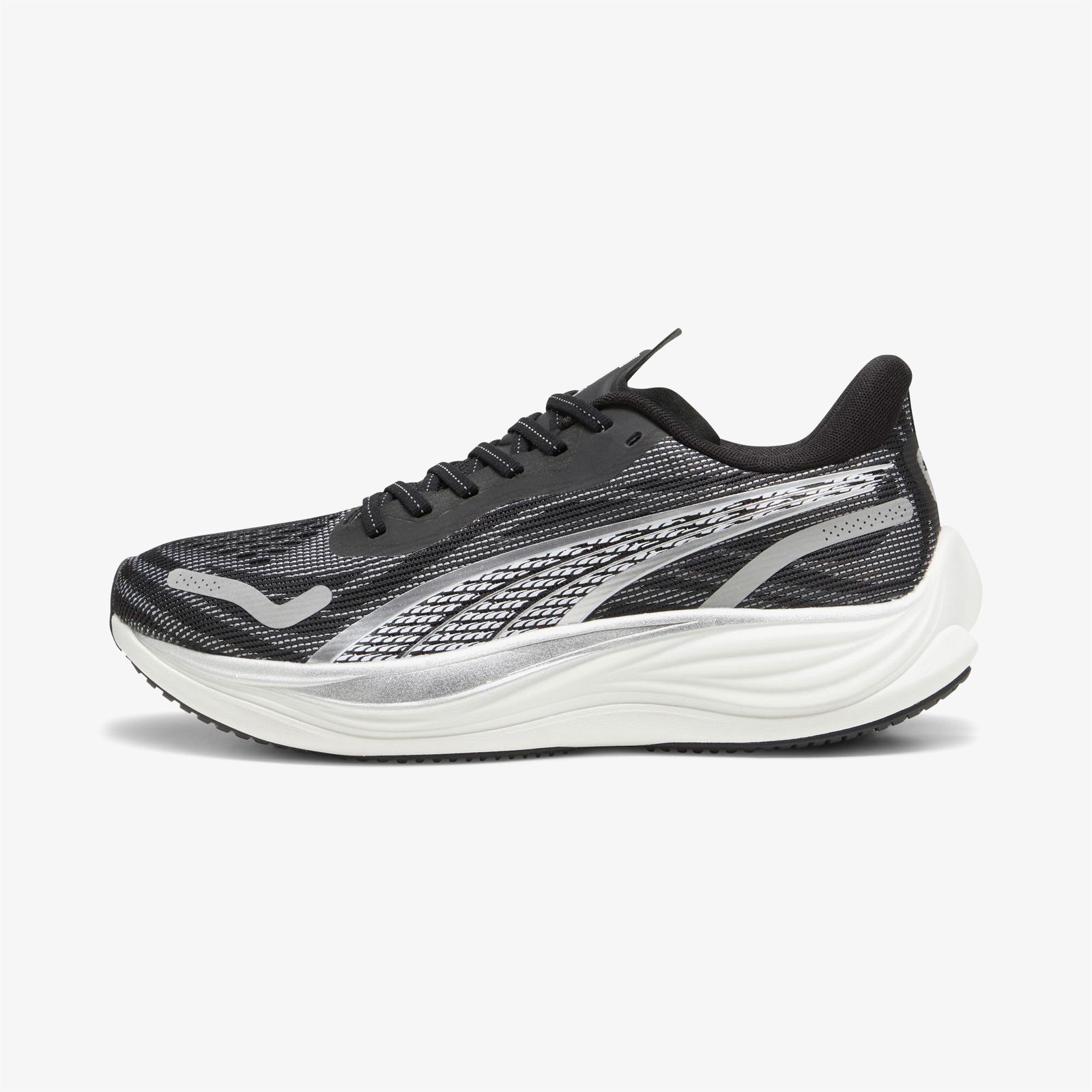 609Da66B-5848-4B7A-9C2F-96294982C9Fa_Size2000X2000_Cropcenter Puma Velocity Nitro 3 Erkek Siyah Koşu Ayakkabısı