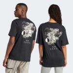 adidas City Escape Logo Graphic Erkek Siyah T-Shirt