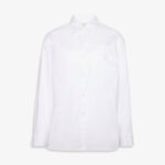 Calvin Klein Poplin Relaxed Kadın Beyaz Gömlek