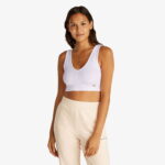 Calvin Klein Label Kadın Beyaz Bra