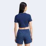 adidas Originals x Liberty London Kadın Mavi T-Shirt