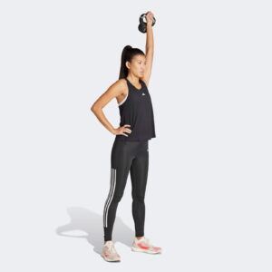 تاپ تمرینی مشکی زنانه آدیداس Train Essentials Minimal Branding Racerback