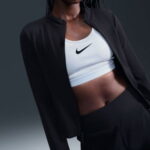Nike Dri-Fit Zenvy Kadın Siyah Uzun Kollu T-Shirt