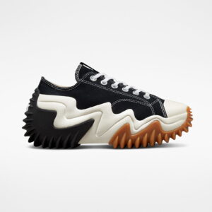 کفش کتانی پلتفرم سیاه برای یونینسکس Converse Run Star Motion
