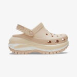 Crocs Classic Mega Crush Platform  Kadın Krem Terlik