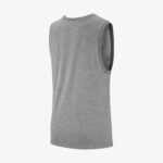 Nike Dri-Fit Tank Solid Erkek Gri Kolsuz T-Shirt