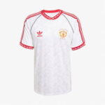 adidas Manchester United Retro Erkek Beyaz T-Shirt