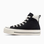 Converse Chuck Taylor All Star Puff Lift Kadın Siyah Süet Sneaker