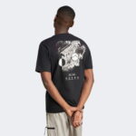 adidas City Escape Logo Graphic Erkek Siyah T-Shirt