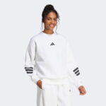 adidas Future Icon 3-Stripes Kadın Beyaz Sweatshirt