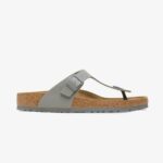 Birkenstock Gizeh Bf Saffiano Erkek Gri Terlik