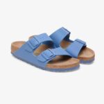 Birkenstock Arizona Tex Canvas Vegan Unisex Mavi Terlik