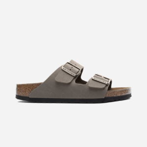 Birkenstock Arizona Bf Kayışlı Unisex Gri Terlik