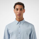 Calvin Klein Oxford Classic Erkek Gri Gömlek