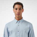 Calvin Klein Oxford Classic Erkek Gri Gömlek