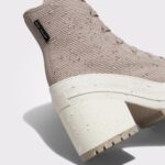 Converse Chuck Taylor All Star Modern Lift Unisex Krem Platform Sneaker