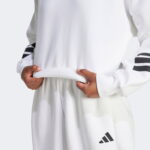 adidas Future Icon 3-Stripes Kadın Beyaz Sweatshirt
