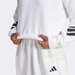 adidas Future Icon 3-Stripes Kadın Beyaz Sweatshirt