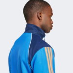 adidas Front Erkek Mavi Eşofman Üstü