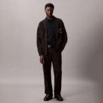 Calvin Klein Supima Erkek Mavi Polo