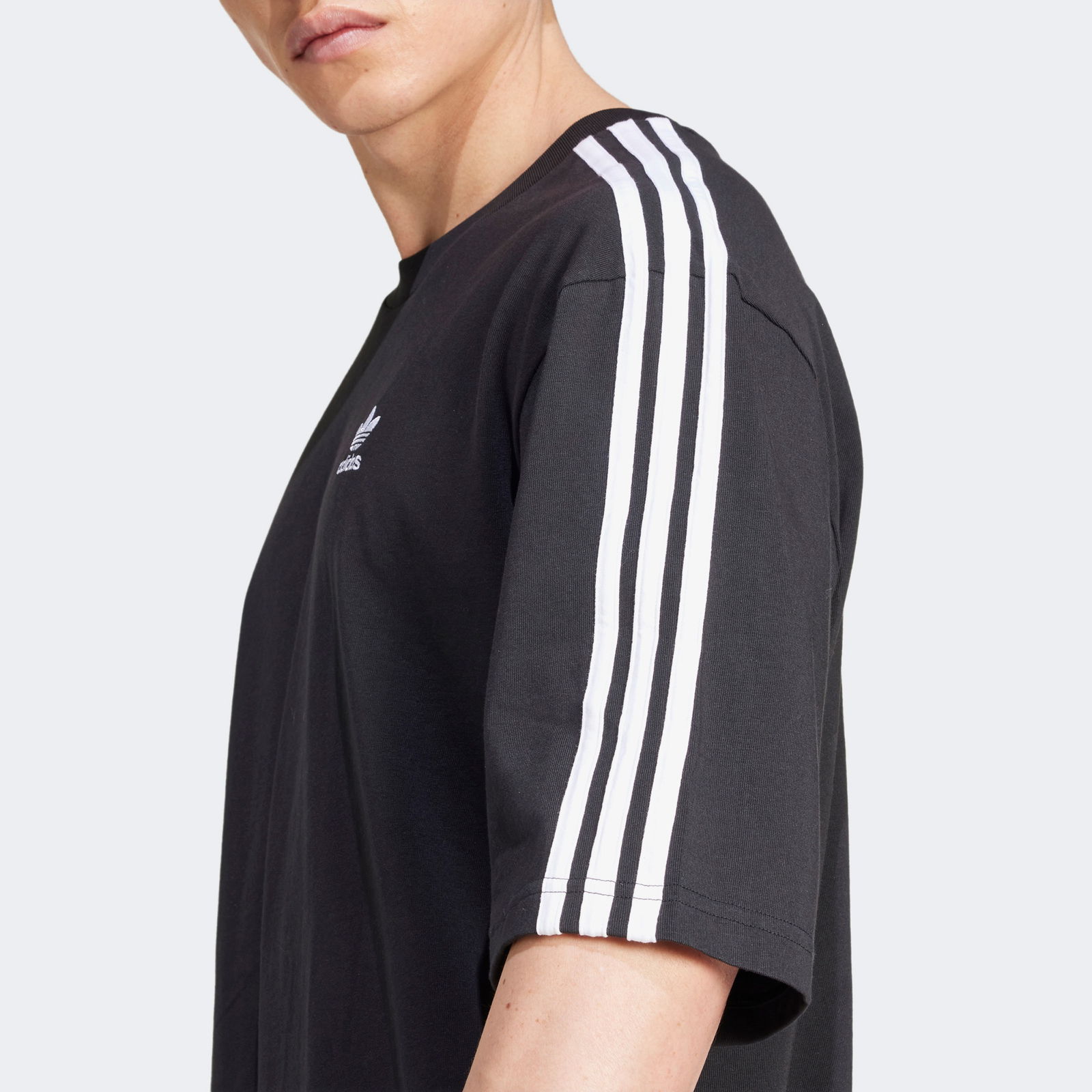 73130488-5E4A-4Dcc-9E5B-1C87Fc68Dc7B_Size2000X2000_Cropcenter Adidas Originals Adicolor Oversized Erkek Siyah T-Shirt