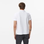 Calvin Klein Refined Pique Tipped Classic Erkek Beyaz Polo