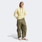 تی شرت زرد زنانه آدیداس Essentials Wide Rib