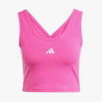 adidas Essentials Small Logo Cotton Lifestyle Kadın Pembe Atlet
