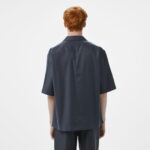 Calvin Klein Linen Tencel Erkek Siyah Gömlek