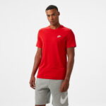 Nike Nsw Club Erkek Kırmızı T-Shirt