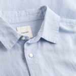 Calvin Klein Cotton Regular Erkek Mavi Gömlek