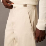 Calvin Klein Erkek Krem Pantolon