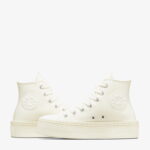 Converse Chuck Taylor All Star Modern Lift Unisex Krem Platform Sneaker