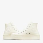Converse Chuck Taylor All Star Modern Lift Unisex Krem Platform Sneaker