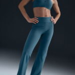 Nike One Dri-Fit Heritage Kadın Mavi Eşofman Altı