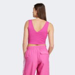 adidas Essentials Small Logo Cotton Lifestyle Kadın Pembe Atlet