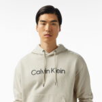Calvin Klein Hero Logo Comfort Erkek Gri Sweatshirt